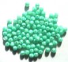 100 6mm Satin Jadeite Green Round Glass Beads
